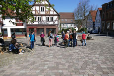 Rasseln in Naumburg - eine alte Ostertradition (Foto: Karl-Franz Thiede)